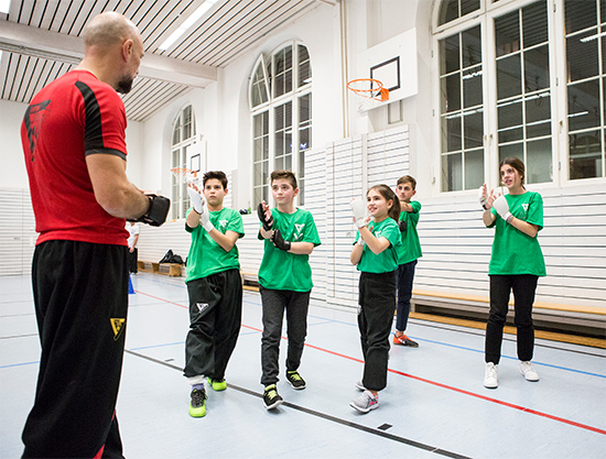 Wing Tsun Kindertraining